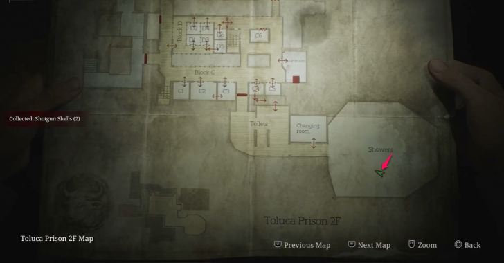 Shotgun Shells Toluca Prison Map Loc. 8