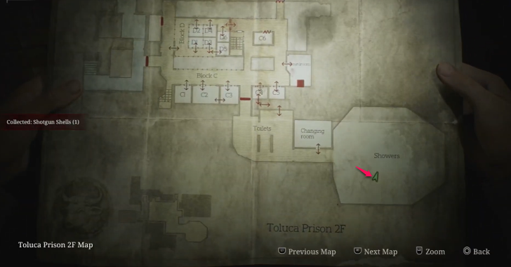 Shotgun Shells Toluca Prison Map Loc. 9