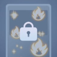 Pokemon TCG Pocket - Fire Energy Cosmetic Flair