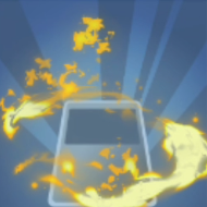 Pokemon TCG Pocket - Flames: Orange Battle Flair