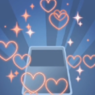 Pokemon TCG Pocket - Heart Outline: Red Battle Flair