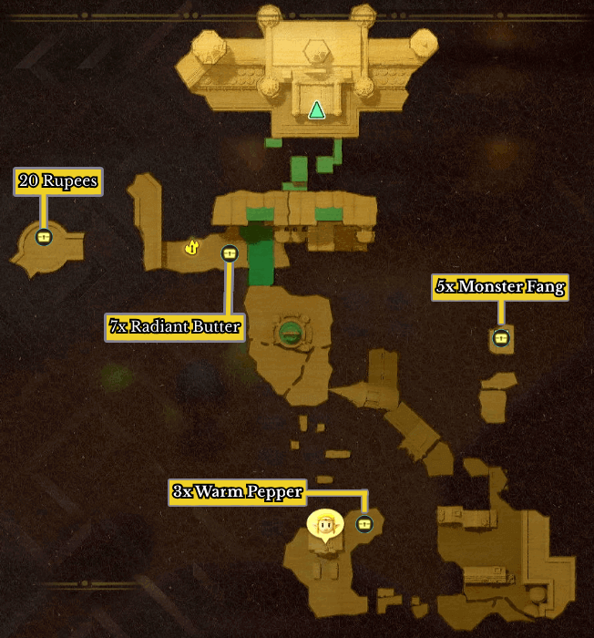 Stilled Hyrule Castle Town Full Map