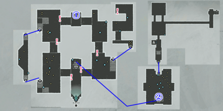 Metaphor ReFantazio - Kriegante Castle Collectibles Map