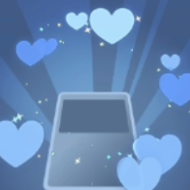 Pokemon TCG Pocket - Small Hearts: Blue Battle Flair