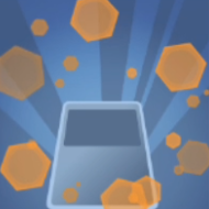 Pokemon TCG Pocket - Small Hexagons: Brown Battle Flair