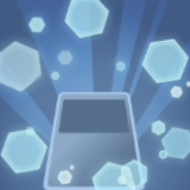 Pokemon TCG Pocket - Small Hexagons: Light Blue Battle Flair