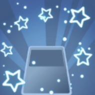 Pokemon TCG Pocket - Star Outlines: Light Blue Battle Flair