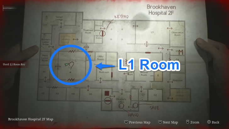 L1 Room Location
