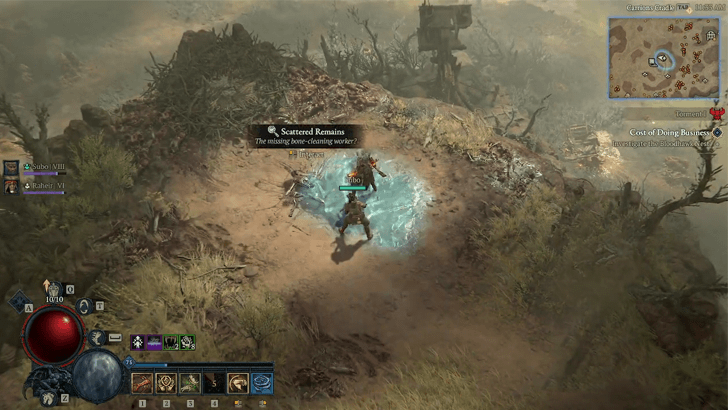 Retrieve the Calcified Heart From the Giant Bloodhawk