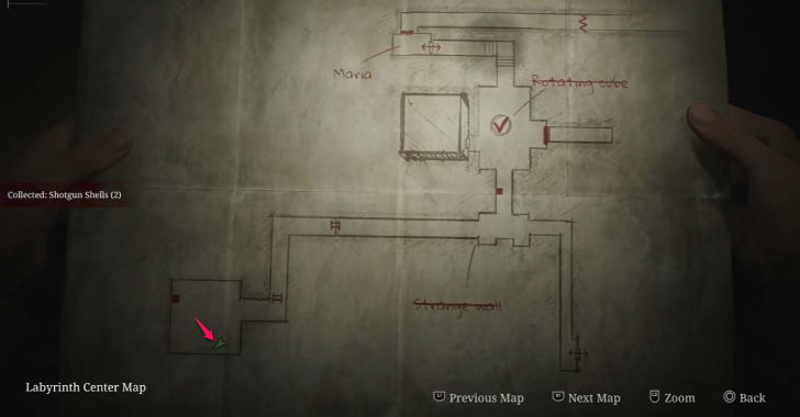 Shotgun ShellsThe Labyrinth Map Loc. 5