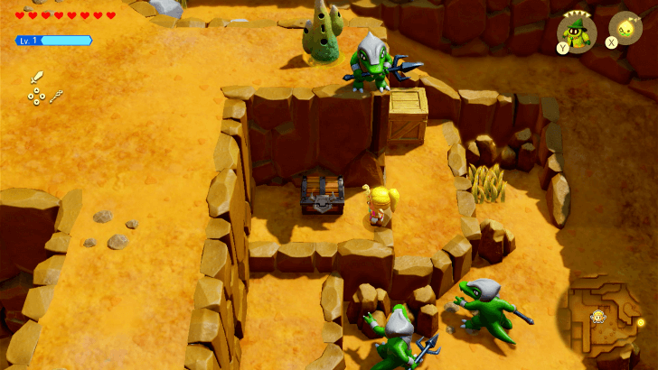 Step 5 - Lizalfos, Chest, and Waypoint