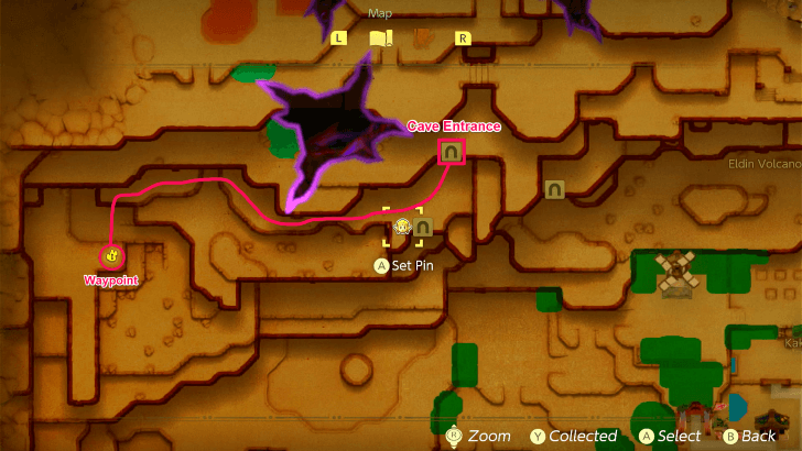 Step 8 - Map to the Cave