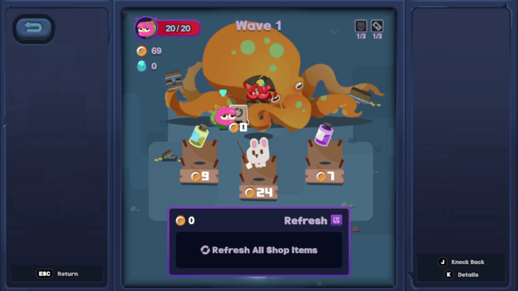 Refresh the Shop With Coins