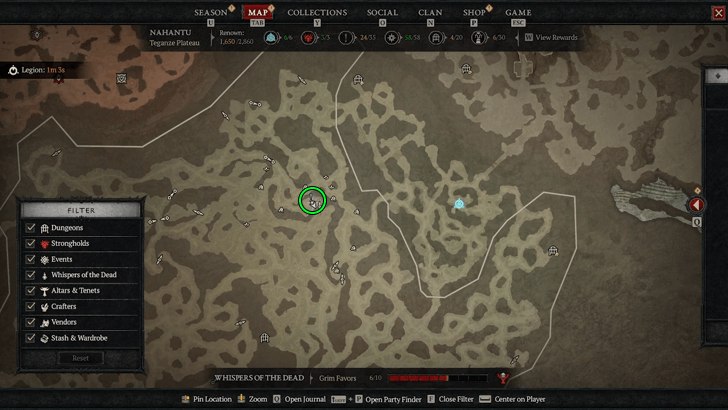 What Stems From the Heart Map Location