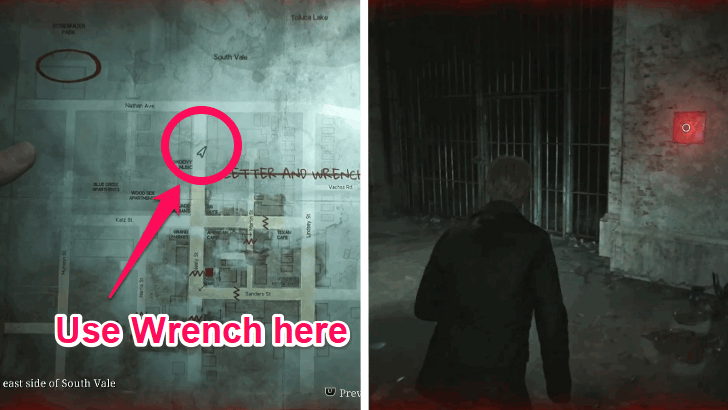 Locked Gate at North End of Neely Street