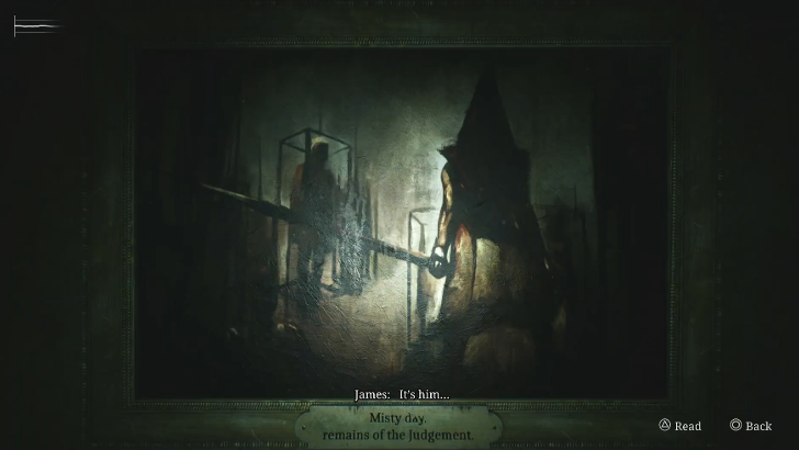 Pyramid Head Painting at the Middle of Historical Society