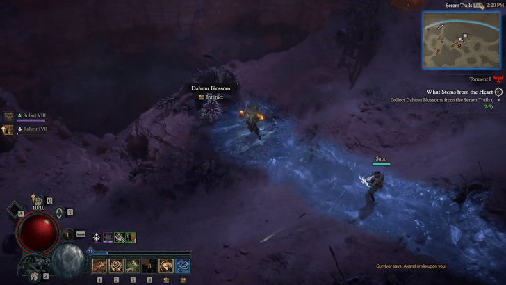 Diablo 4 Vessel of Hatred - Dahmu Blossom.png