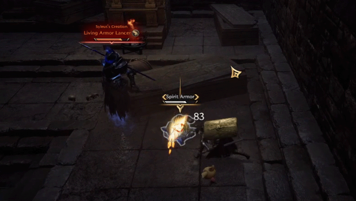 Destroy a Spirit Armor