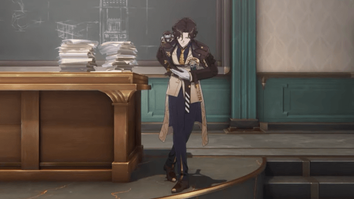 HSR Mr. Reca - A Professor at Paperfold University