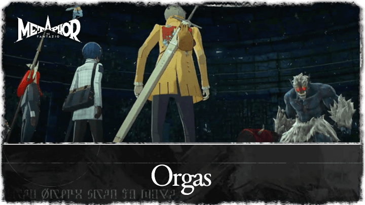 Metaphor ReFantazio - Boss - Orgas Banner