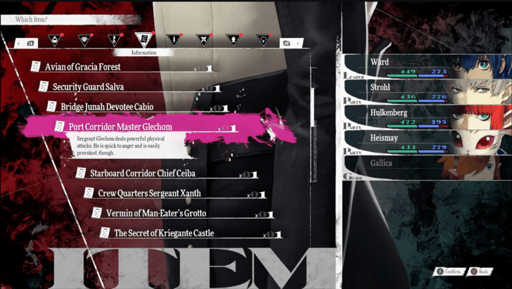 Metaphor ReFantazio - Glechom Info