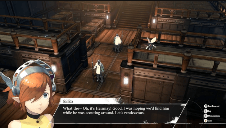 Metaphor ReFatantazio - Heismay in Starboard Corridor