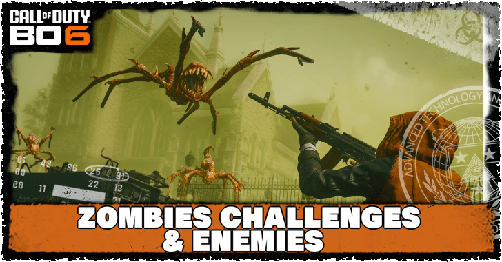 Black Ops 6 Zombie Challenges and Enemy Types