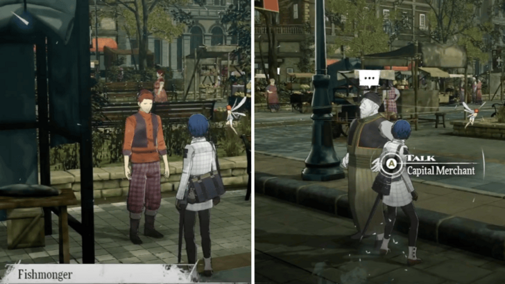 Metaphor ReFantazio - Fishmonger and Capital Merchant Locations