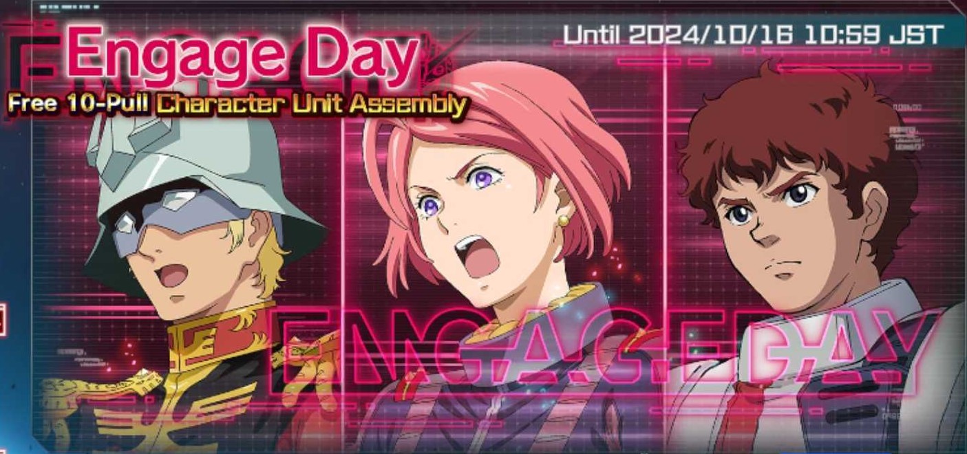 Mobile Suit Gundam UC Engage- Engage Day Character Unit Assembly Free 10-Pull