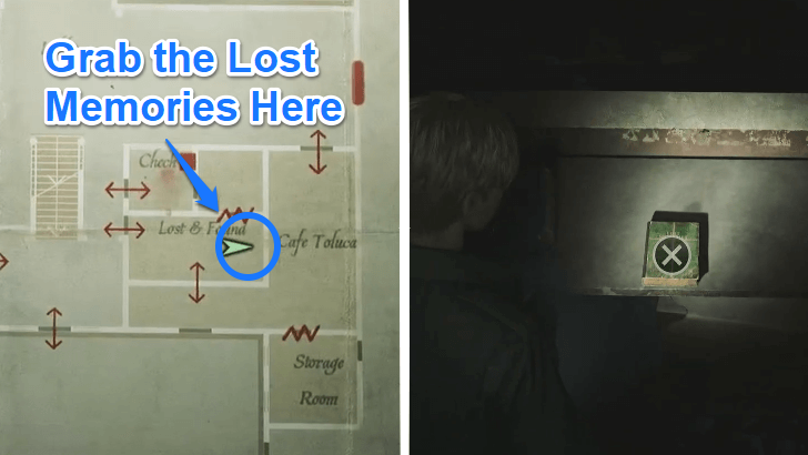 Lost Memories Map Location