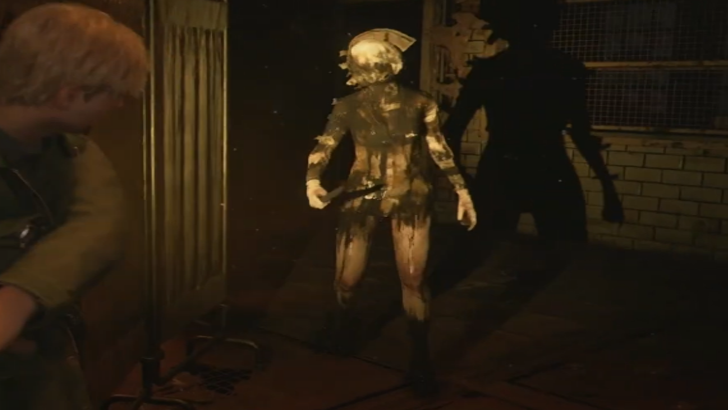 Bubble Head Nurse with Knife