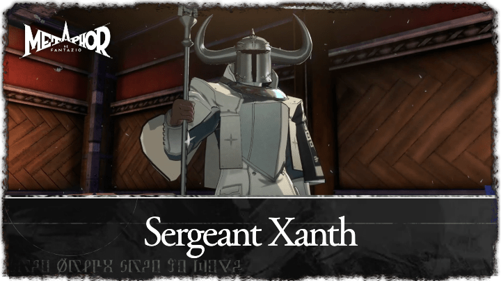 Metaphor Refantazio - Sergeant Xanth