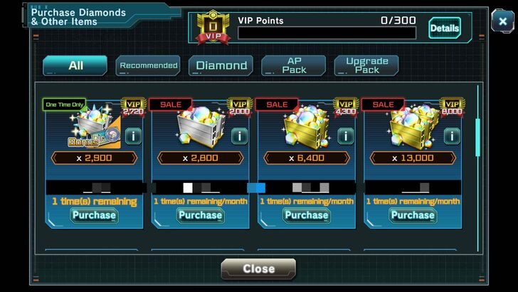 Diamond Packs - Gundam UCE