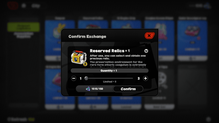 Exchanged at Hollow Zero Shop