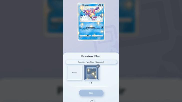 Equipping Deck Flair