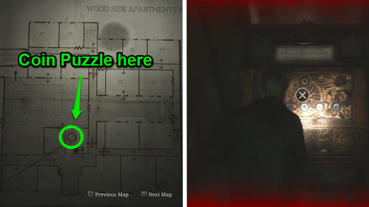 Coin Puzzle Location