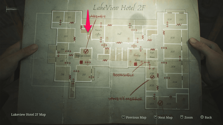 Lakeview Hotel - West Staircase