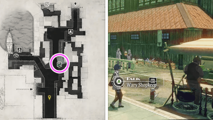 Metaphor ReFantazio - White Mask Wary Shopkeep