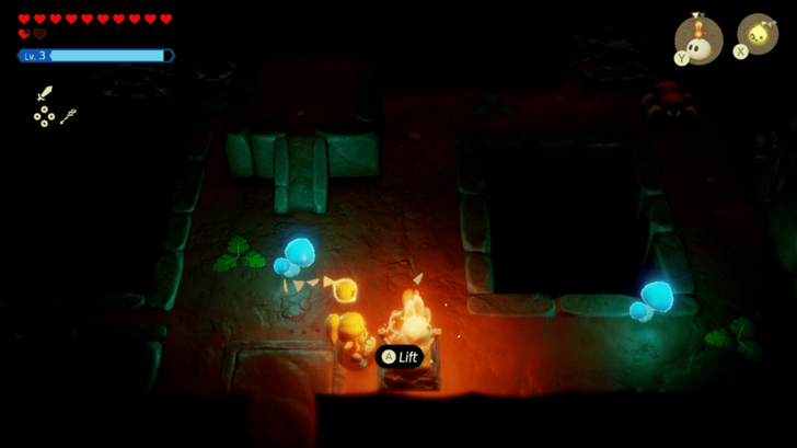 First Torch in the Cave Near Blossu