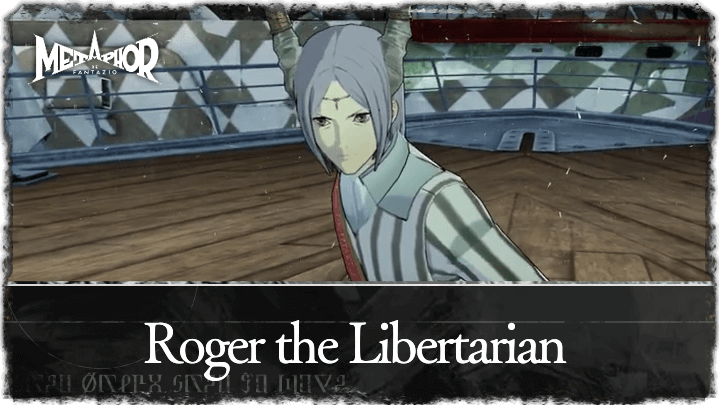 Metaphor ReFantazio - Roger The Libertarian - BannerBanner.png