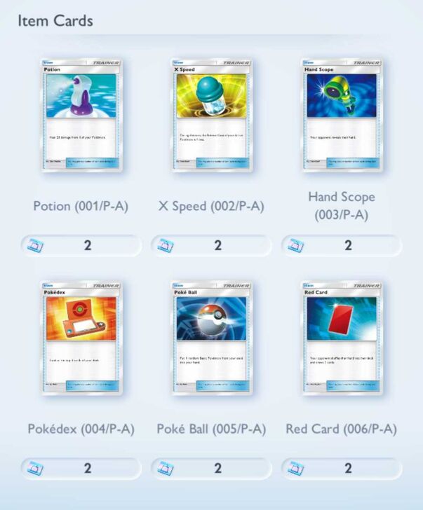 Pokemon TCG Pocket - Item Cards