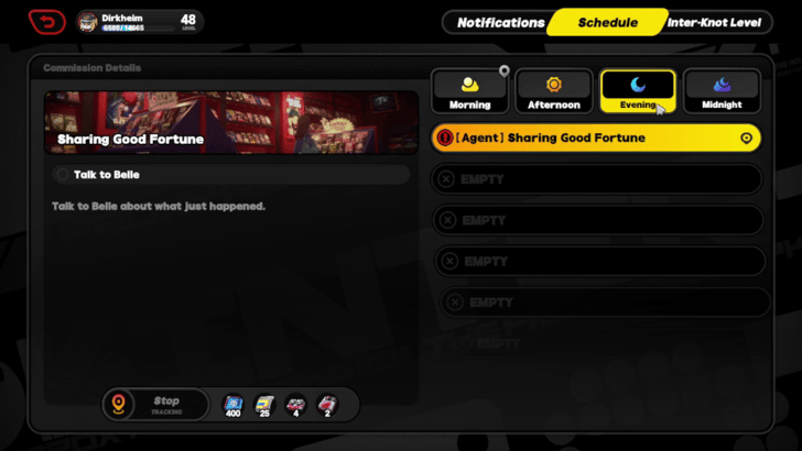 Appears as Sharing Good Fortune on the Schedule