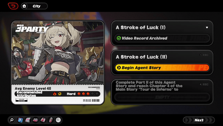 Part of the A Stroke of Luck