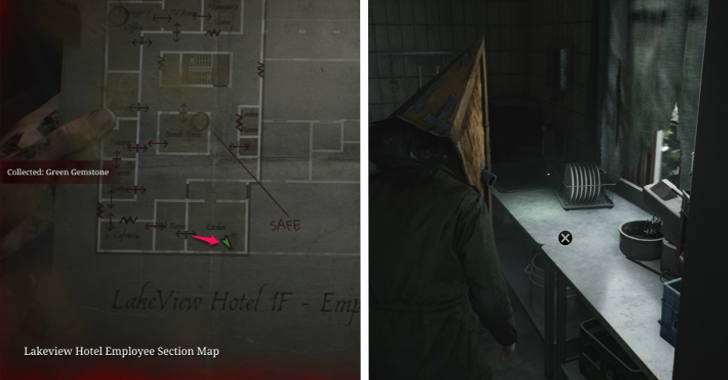 Green Gemstone Location