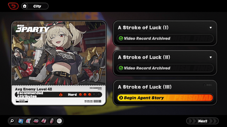 Part of the A Stroke of Luck