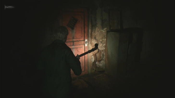 Red Door in the TV Room