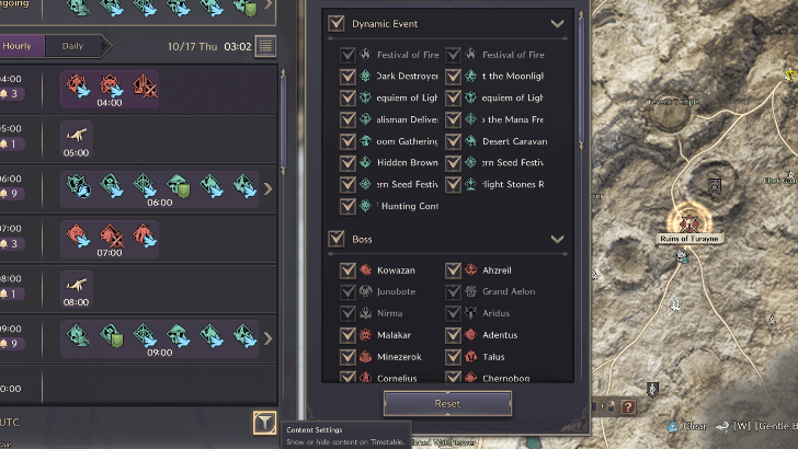 Tweak Content Settings