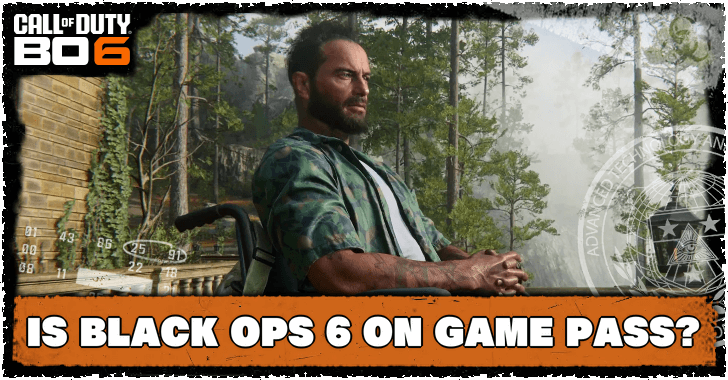 Is Black Ops 6 on Game Pass?