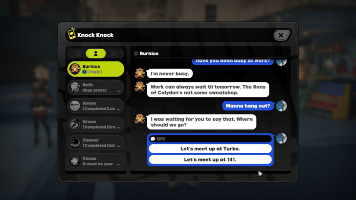 Send a DM to Burnice