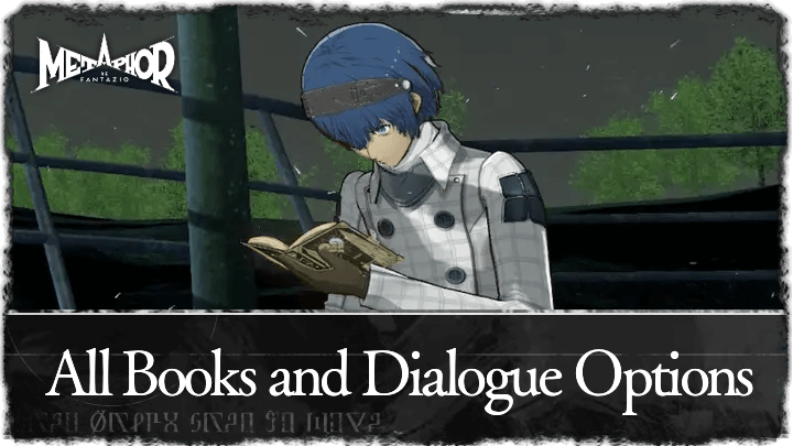 Metaphor ReFantazio - All Books Top Banner